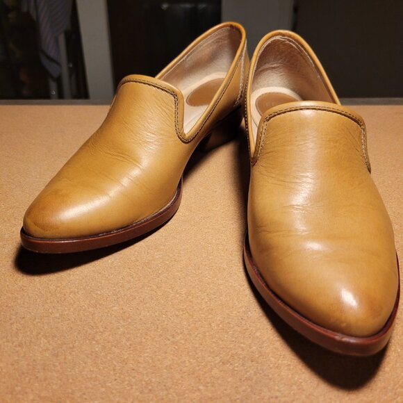Frye Venetian Mule, Leather, Tan size 6 - Picture 2 of 5